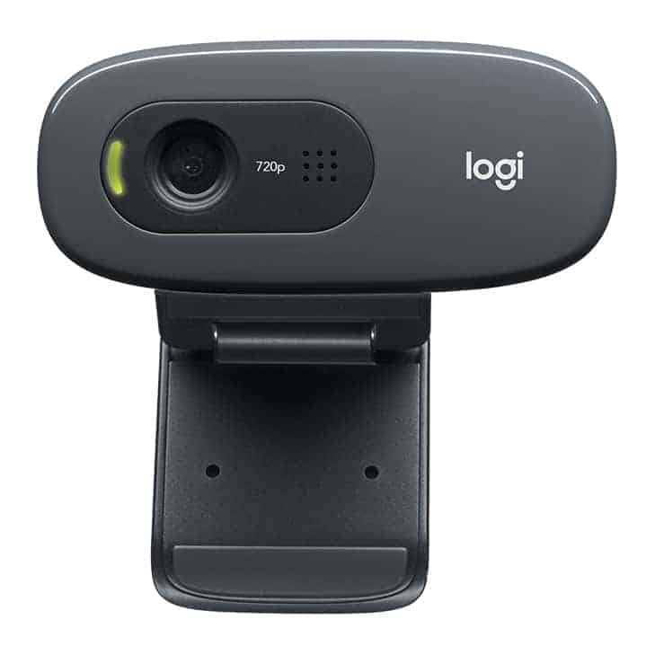 (image for) Logitech Webcam C270 HD USB Skype/MS Teams/Zoom Ready Black